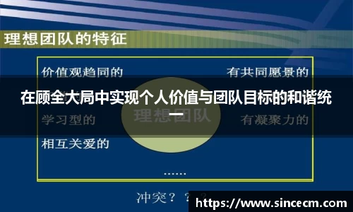在顾全大局中实现个人价值与团队目标的和谐统一